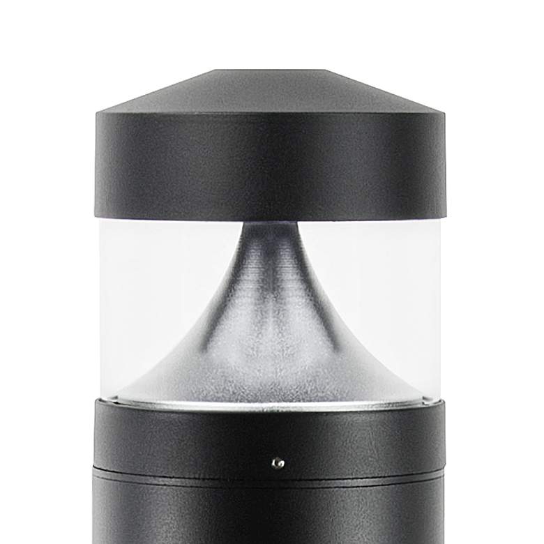 Image 2 Stender 39 inchH Black Surface Mount LED Landscape Bollard Light more views