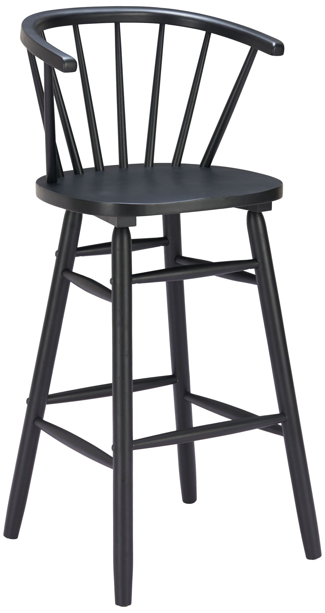 Image 2 Stenger Barstool (Set of 2) Black more views