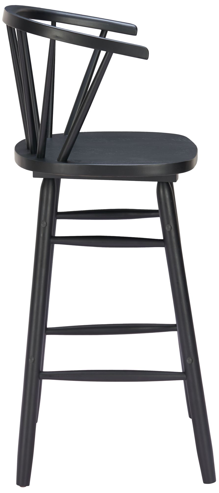 Image 3 Stenger Barstool (Set of 2) Black more views