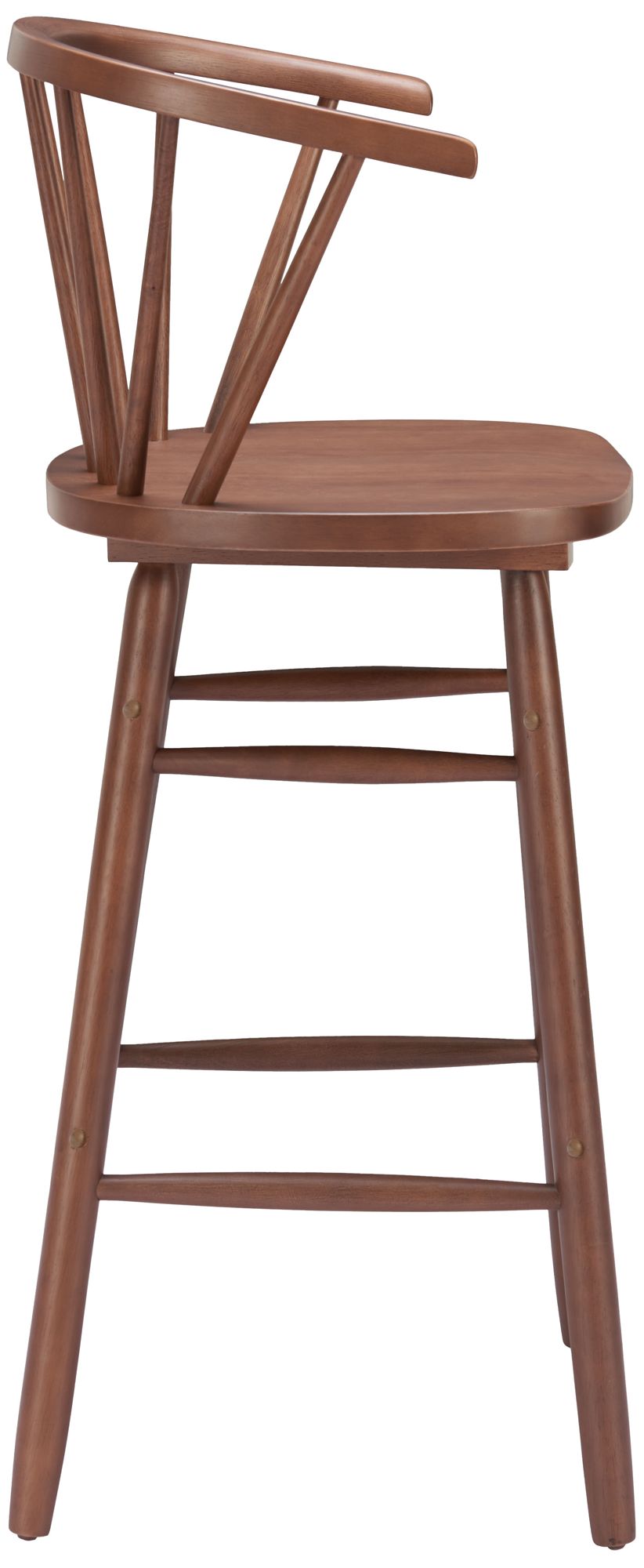 Image 3 Stenger Barstool (Set of 2) Walnut more views