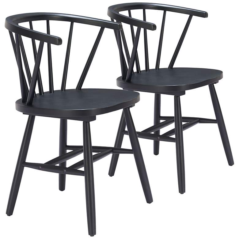 Image 1 Stenger Dining Chair (Set of 2) Black
