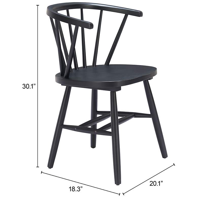 Image 7 Stenger Dining Chair (Set of 2) Black more views
