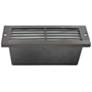 Thumbnail1 of Stensor 9" Wide Cast Brass Louvered Step Light
