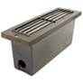 Thumbnail2 of Stensor 9" Wide Cast Brass Louvered Step Light more views