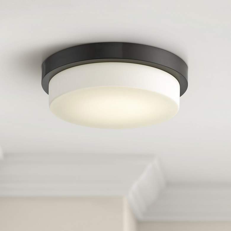 Image 1 Step 13" Wide Bronze LED Modern Ceiling Light