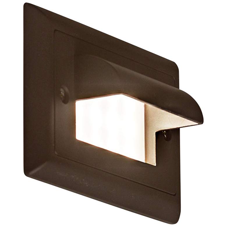 Step 4 3/4&quot;W Horizontal Cove 3000K LED Outdoor Step Light
