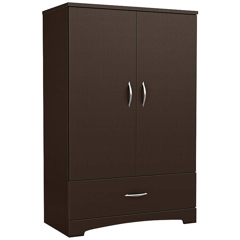Image 1 Step One Collection Chocolate Armoire
