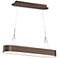 Step Up 33 1/2" Wide Bronze LED Kitchen Island Light Pendant