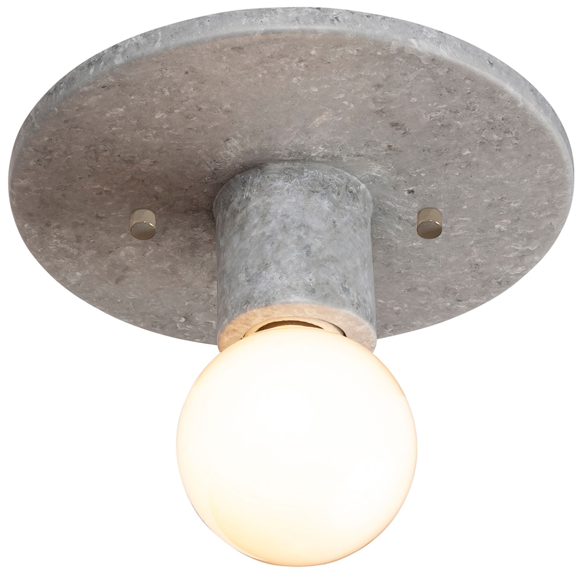 concrete flush mount light