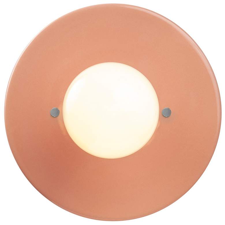 Image 3 Stepped Discus Flush-Mount - Gloss Blush more views
