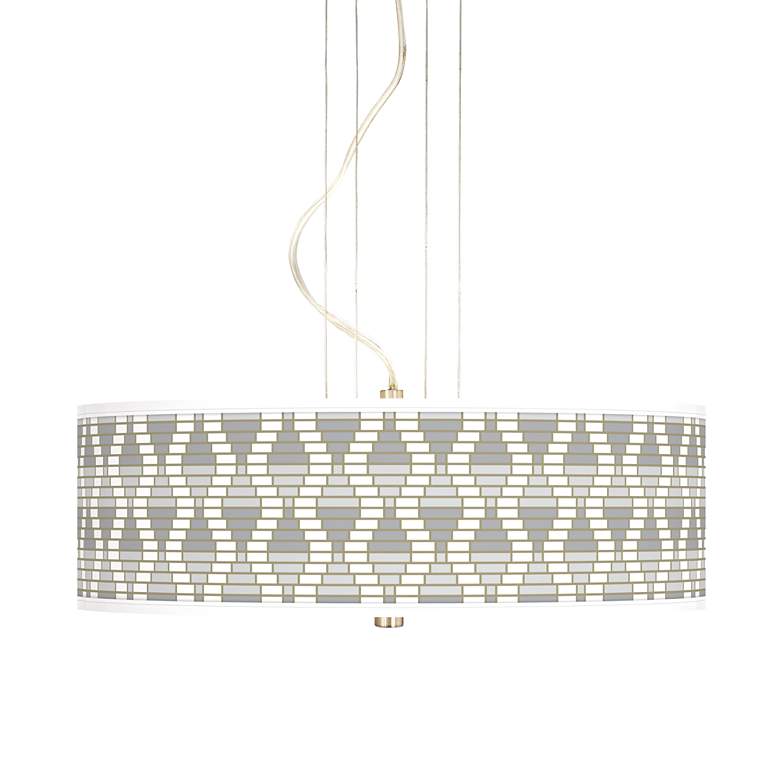 Image 1 Stepping Out 20 inch Wide 3-Light Pendant Chandelier