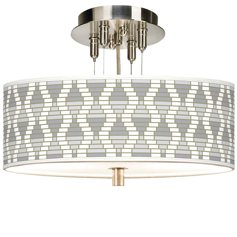 Image 1 Stepping Out Giclee 14" Wide Ceiling Light