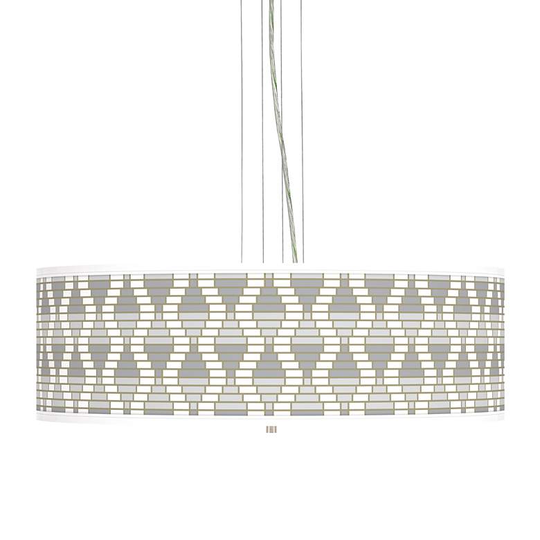 Image 1 Stepping Out Giclee 24" Wide 4-Light Pendant Chandelier