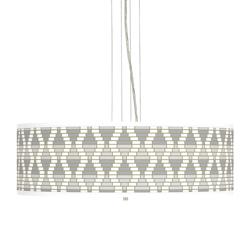 Stepping Out Giclee 24&quot; Wide 4-Light Pendant Chandelier