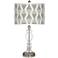 Stepping Out Giclee Apothecary Clear Glass Table Lamp