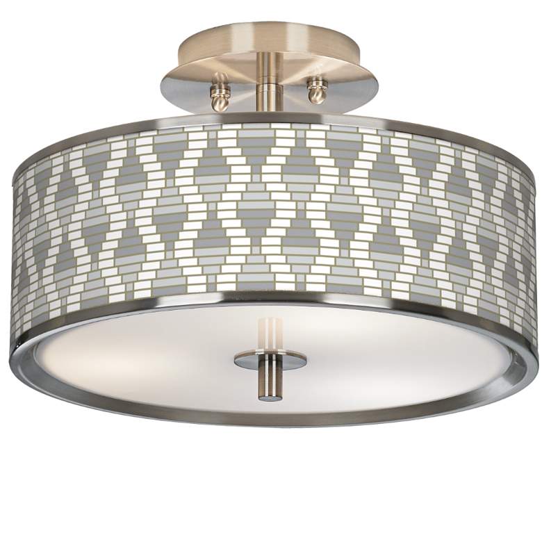 Image 1 Stepping Out Giclee Glow 14" Wide Ceiling Light
