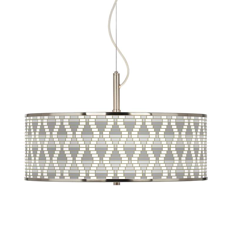 Image 1 Stepping Out Giclee Glow 20" Wide Pendant Light