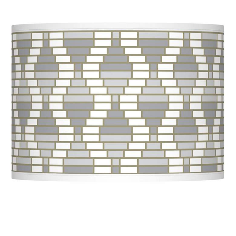 Image 1 Stepping Out Giclee Glow Modern Geometric Lamp Shade 13.5x13.5x10 (Spider)