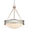 Stepping Out Lamont Brushed Nickel Pendant Light