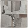 2_Stepping Stones I 47.2"W x 47.2"H Hand Painted Abstract Framed Wa