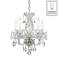 Sterling 16" Wide Heritage Crystal Chandelier with Dimmer