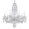 Sterling 7-Light Chandelier in Silver with Swarovski Crystal