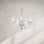 Thumbnail1 of Sterling 7-Light Chandelier in Silver with Swarovski Crystal