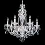 7_Sterling 7-Light Chandelier in Silver with Swarovski Crystal more views