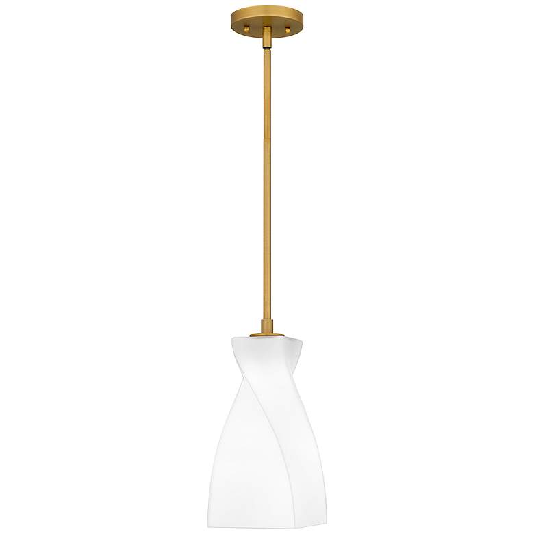 Image 2 Stetson 1-Light Brushed Gold Mini Pendant