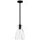 Stetson 1-Light Matte Black Mini Pendant