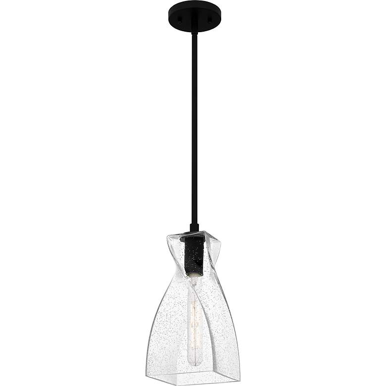 Image 5 Stetson 1-Light Matte Black Mini Pendant more views