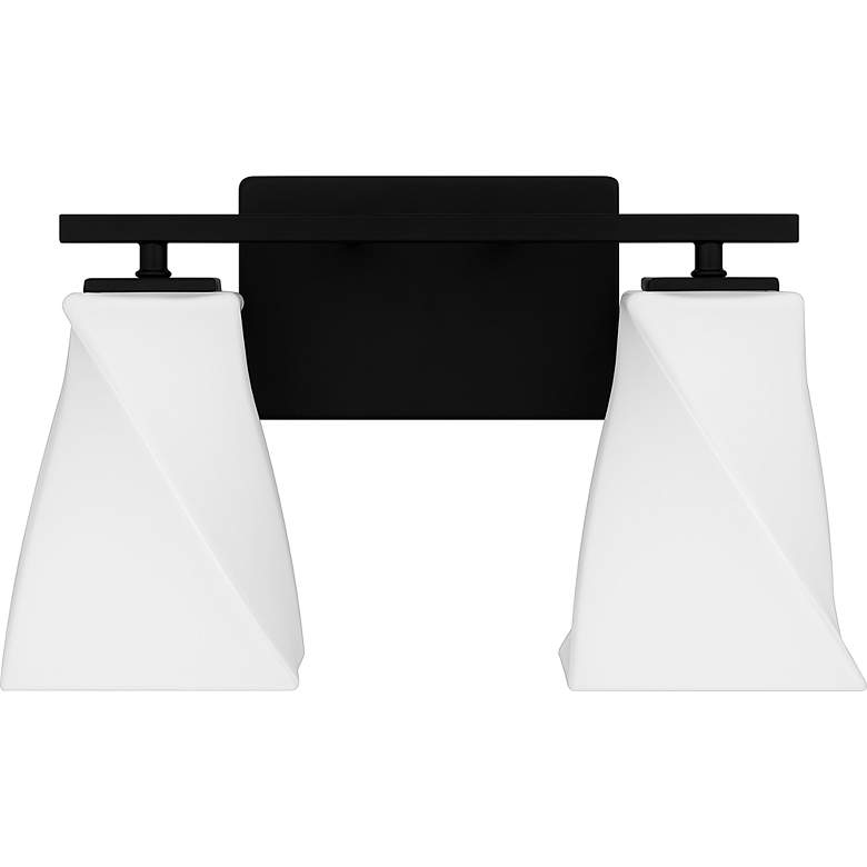 Image 3 Stetson 2-Light Matte Black Bath Light more views