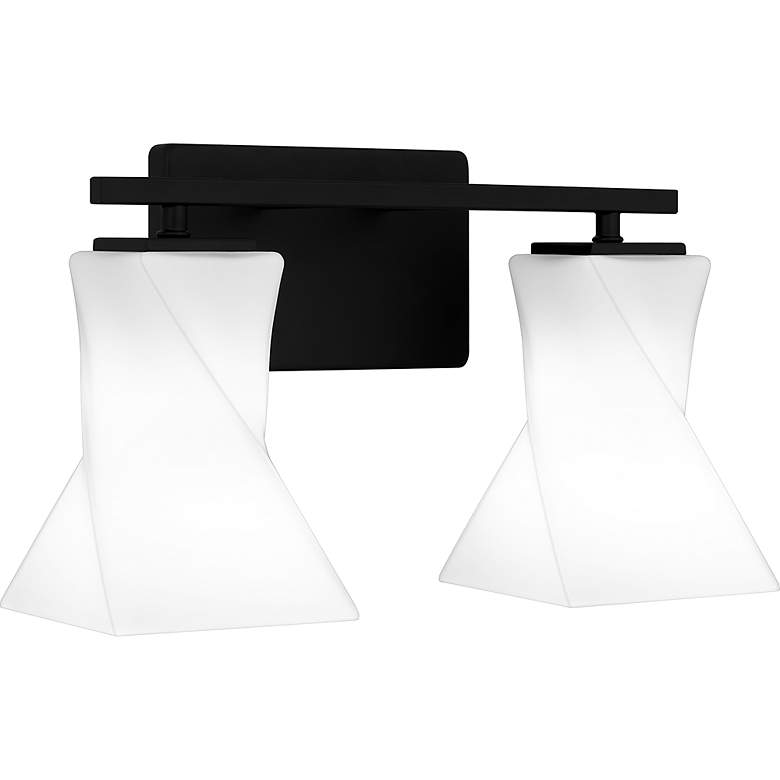 Image 4 Stetson 2-Light Matte Black Bath Light more views