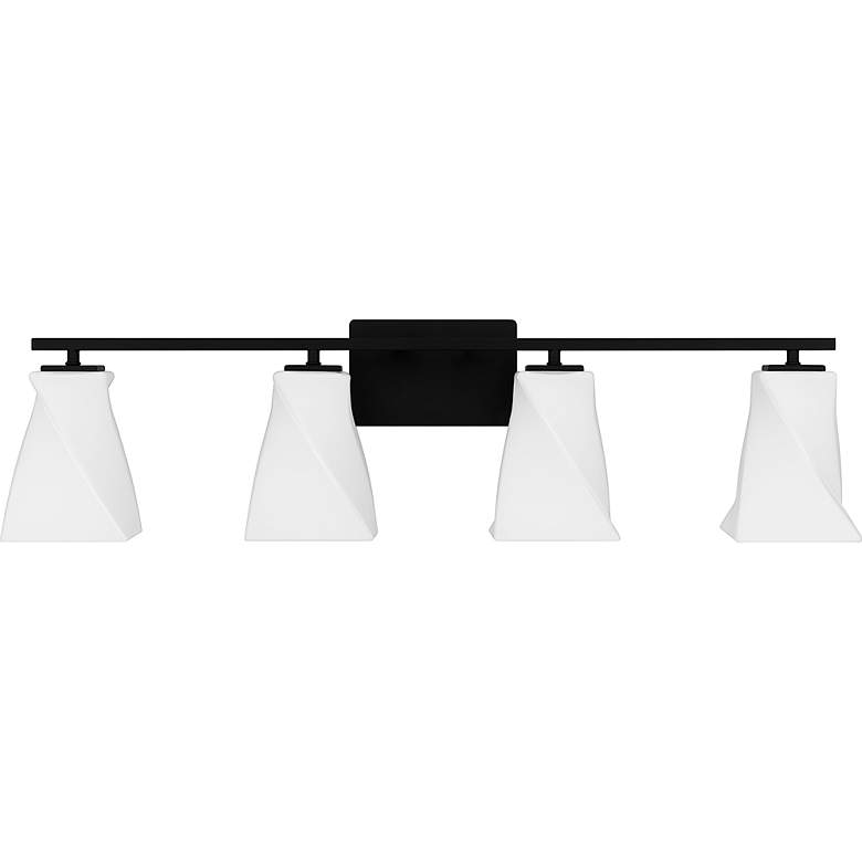 Image 3 Stetson 4-Light Matte Black Bath Light more views