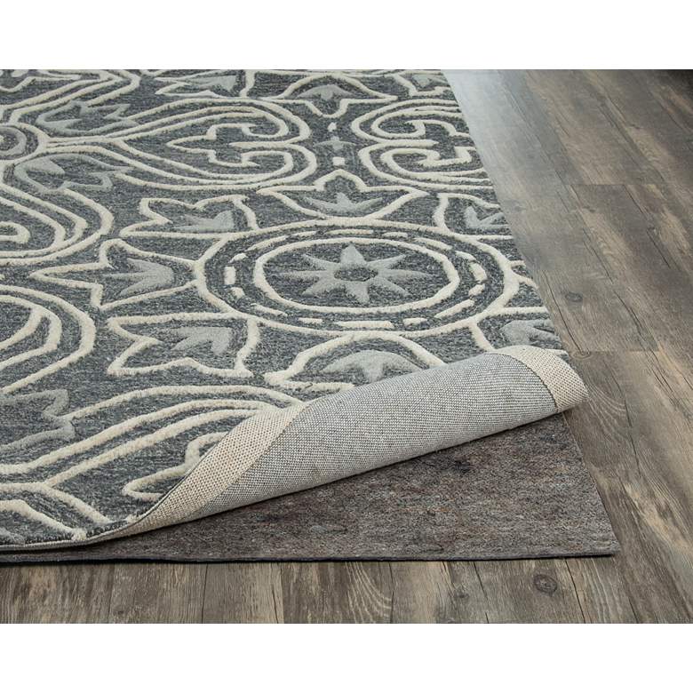 Image 1 Stetson PD2222 5&#39;x8&#39; Gray Premium Rug Pad