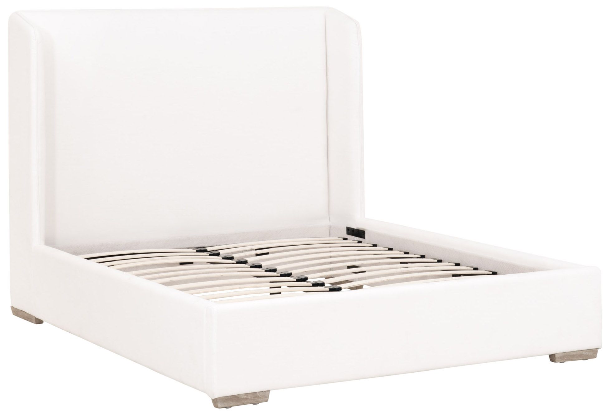 Image 3 Stewart Cal King Bed, LiveSmart Peyton-Pearl, Natural Gray Oak more views