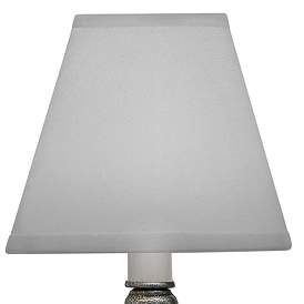 Image2 of Stiffel 10 1/2" High Charcoal Metal Accent Table Lamp more views