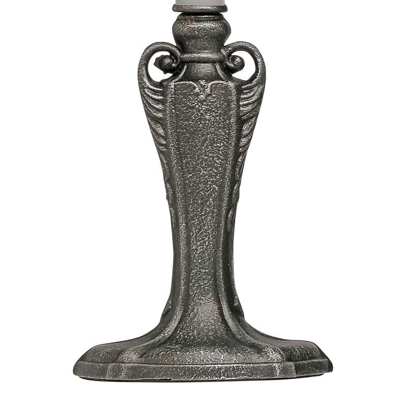 Image 3 Stiffel 10 1/2" High Charcoal Metal Accent Table Lamp more views