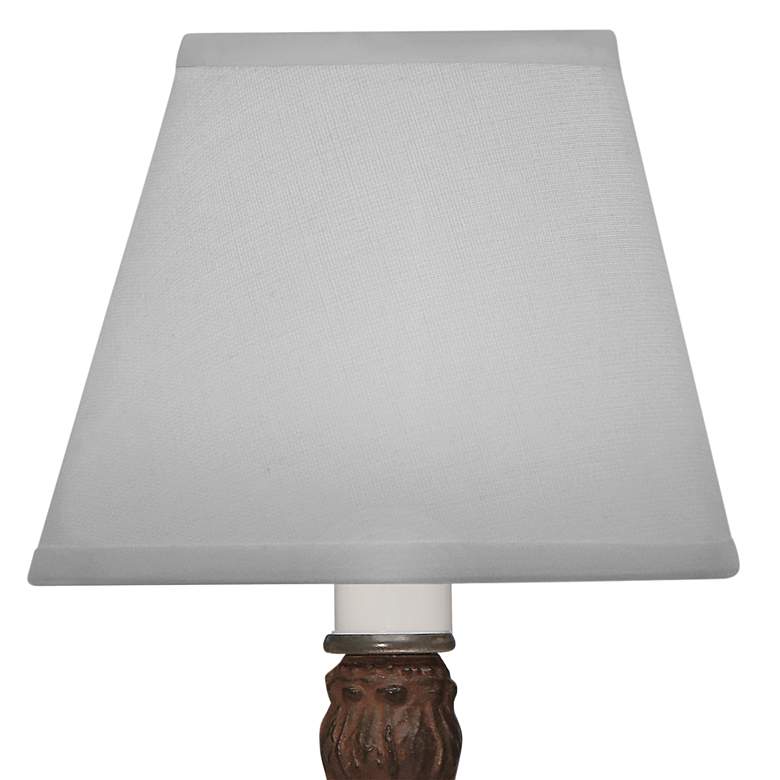 Image 2 Stiffel 10 1/2" High Rust Metal Accent Table Lamp more views