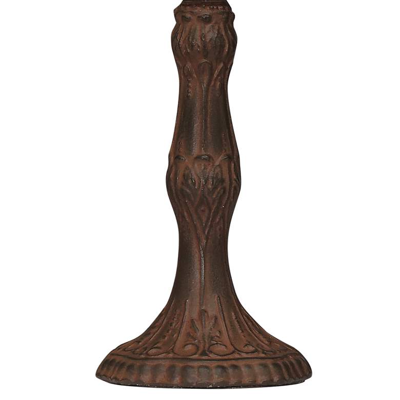 Image 3 Stiffel 10 1/2" High Rust Metal Accent Table Lamp more views