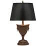 2_Stiffel 24" Classic Black Shade Oxidized Bronze Urn Table Lamp