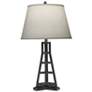 Stiffel 28" High Charcoal Metal Accent Table Lamp