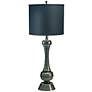 Stiffel 29" High Black Shadow Gun Metal Finish Table Lamp