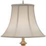 3_Stiffel 31" Ivory Shadow Shade Traditional Candlestick Table Lamp more views