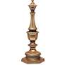 Stiffel 33" Ivory And Antique Brass Traditional Table Lamp