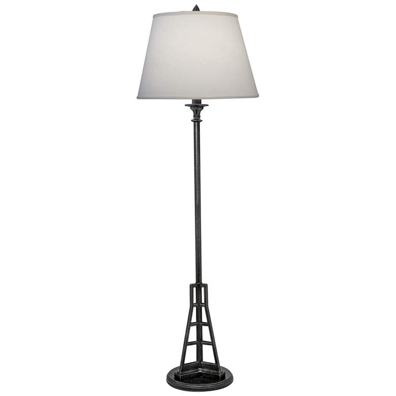 Image 2 Stiffel 61 inch High Charcoal Black Modern Metal Floor Lamp