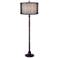 Stiffel 63" High Oxidized Bronze Modern Industrial Metal Floor Lamp