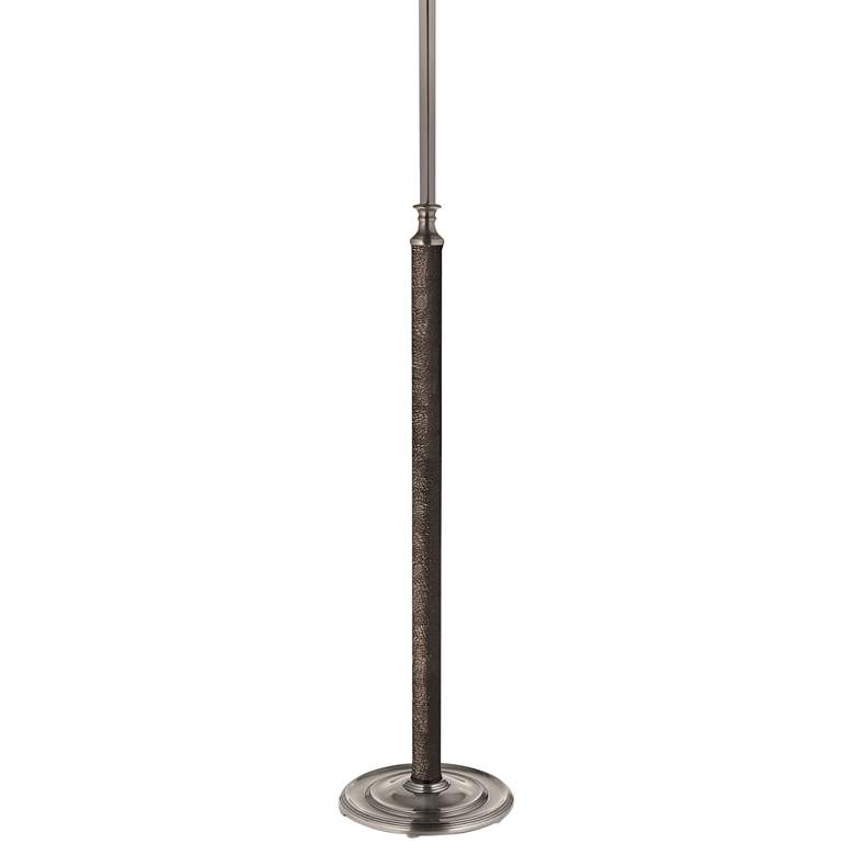 Image 4 Stiffel 65" Modern Satin Nickel Metal Stem Floor Lamp more views