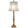 Stiffel Andreas Umbered Brass Metal Buffet Table Lamp