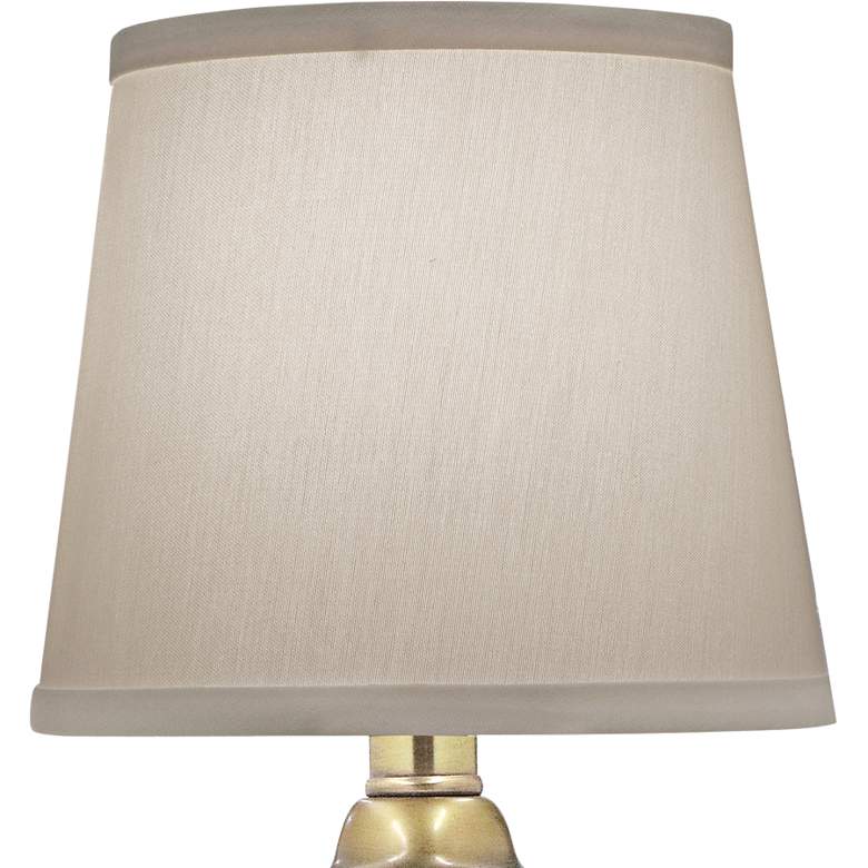 Image 2 Stiffel Andrena 16" High Artisan Brass Traditional Accent Table Lamp more views